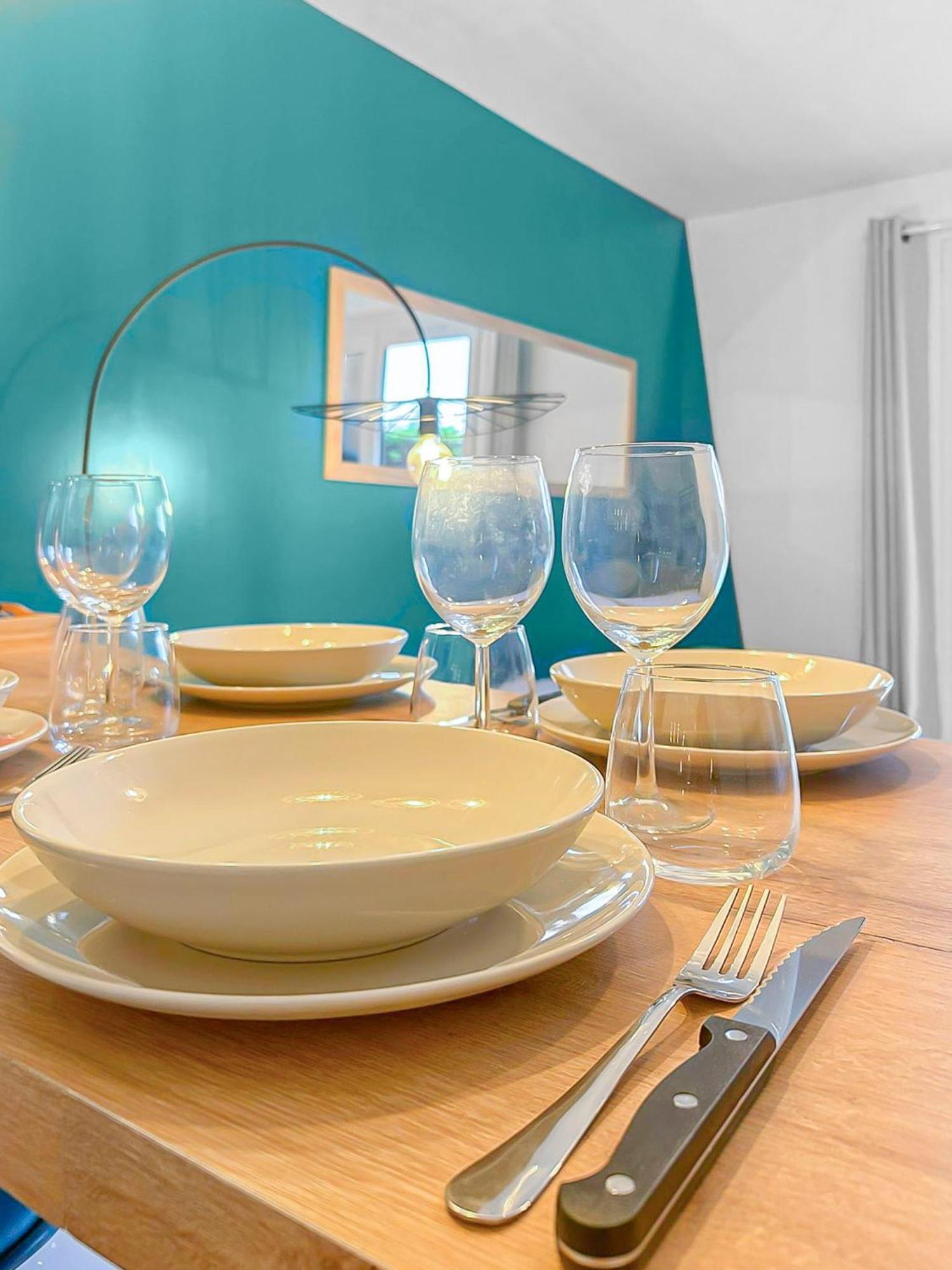 L'Evasion Paisible A Ouistreham Appartement Buitenkant foto
