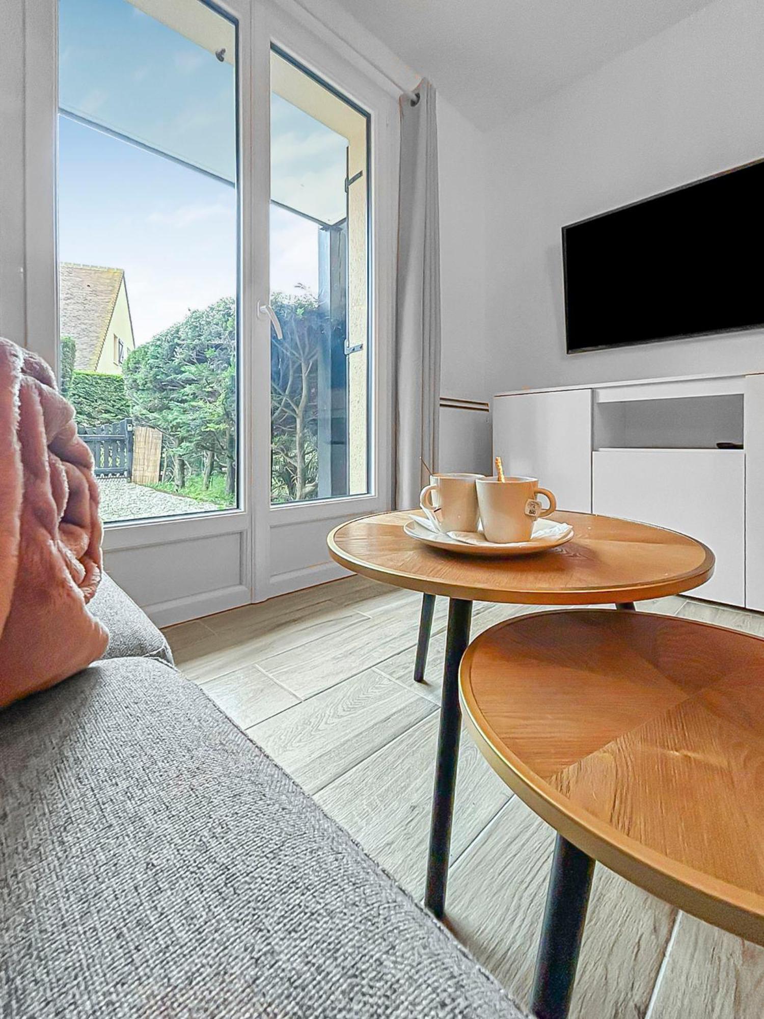L'Evasion Paisible A Ouistreham Appartement Buitenkant foto